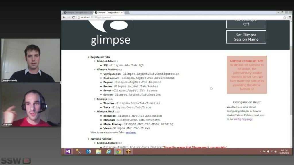 Why you should be using Glimpse &#8211; With Anthony van der Hoorn