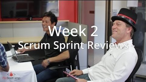 SSW&#8217;s FireBootCamp &#8211; Week 2 in review video (Scrum Sprint Reviews)