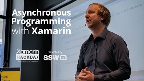 Asynchronous Programming with Xamarin &#124; Filip Ekberg at Xamarin Hack Day Sydney