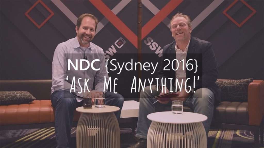 NDC Sydney 2016 – Ask Me Anything! with Scott Hanselman