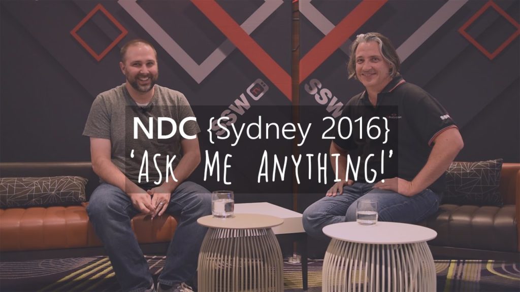 NDC Sydney 2016 &#8211; Ask Me Anything! with Nik Molnar (Glimpse, Progressive Web Apps, Web Apps vs Native)