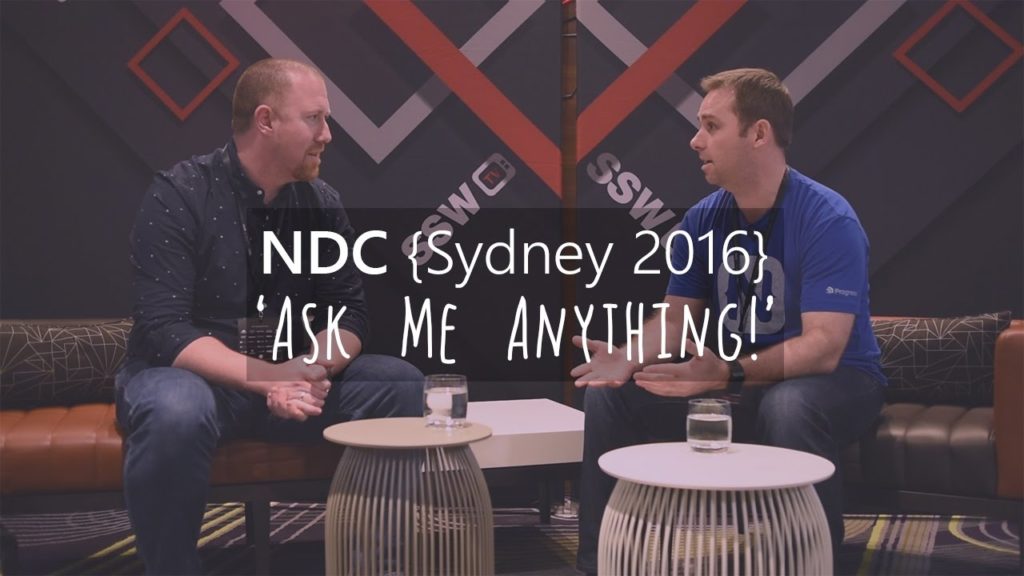 NDC Sydney 2016 – Ask Me Anything! with Niall Merrigan (Security, IoT, Common Security Problems)