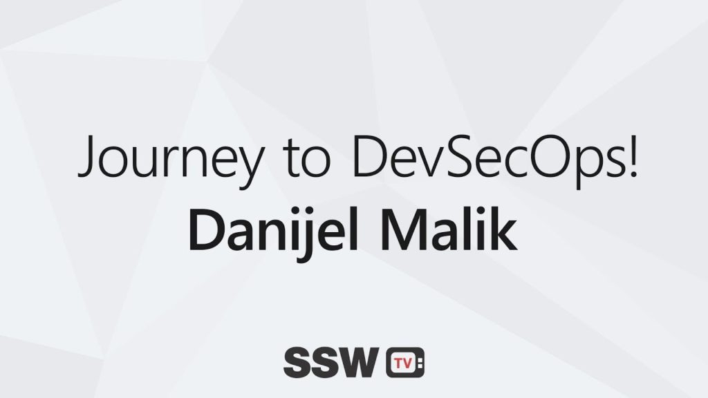 Journey to DevSecOps! &#124; Danijel Malik