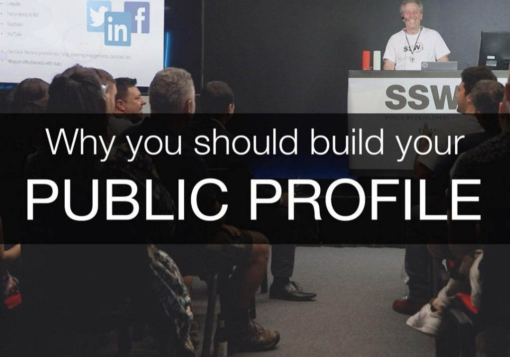 Build your public profile