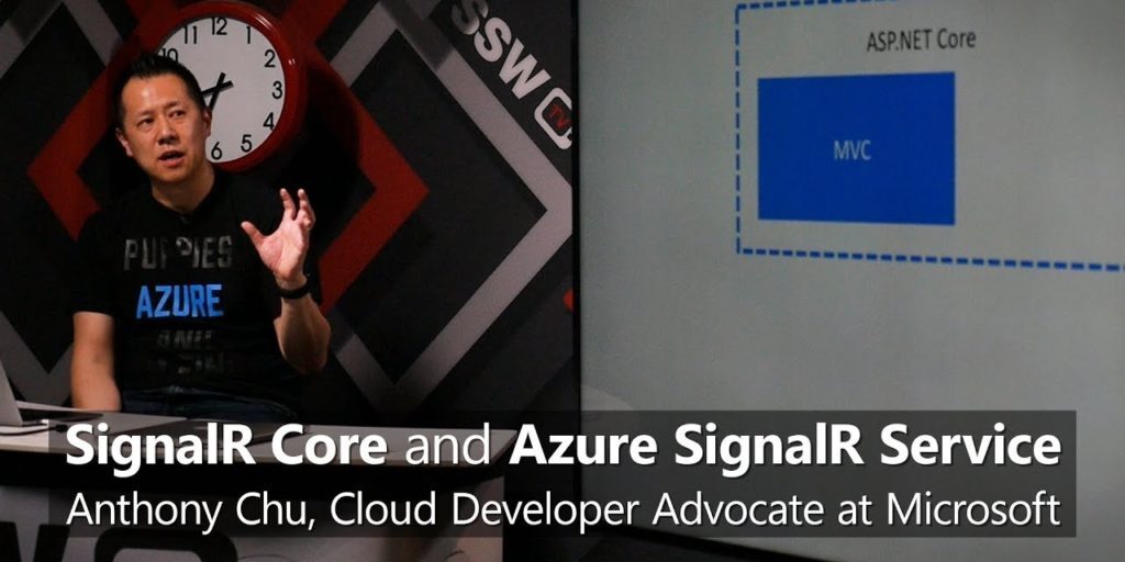 Build the Real-time Web with SignalR Core and Azure SignalR Service &#124; Anthony Chu [Microsoft]