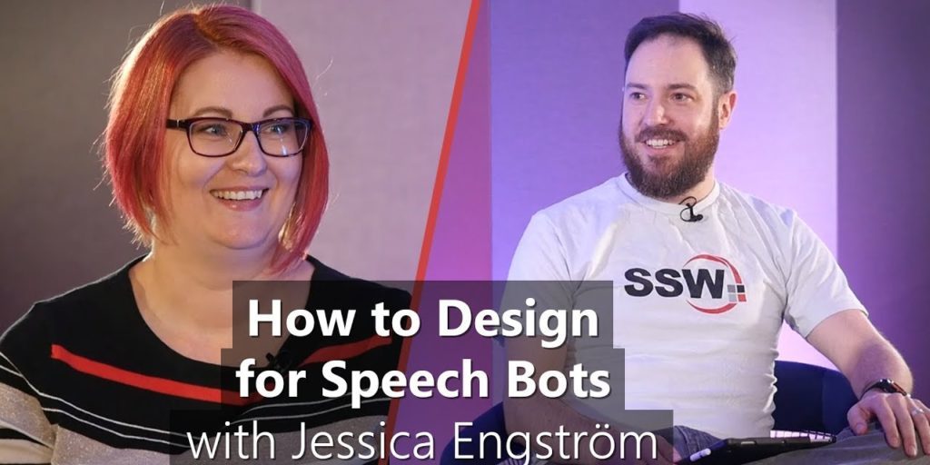 Jessica Engström & Matt Wicks – How to Design for Speech Bots & Other Fun Stuff, an AMA! from NDC Sydney 2018 Jessica Engström & Matt Wicks – How to Design for Speech Bots & Other Fun Stuff, an AMA! from NDC Sydney 2018