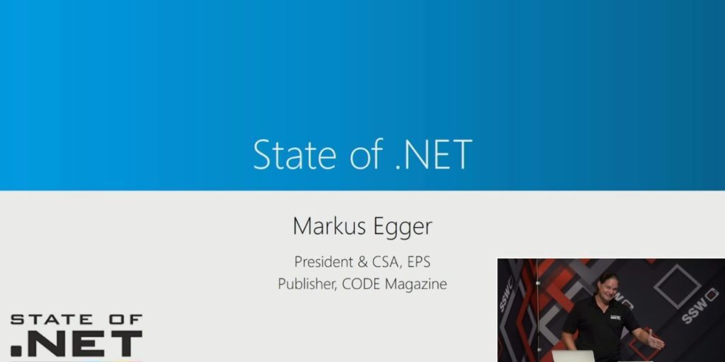 The State of .NET​ with Markus Egger (long version)