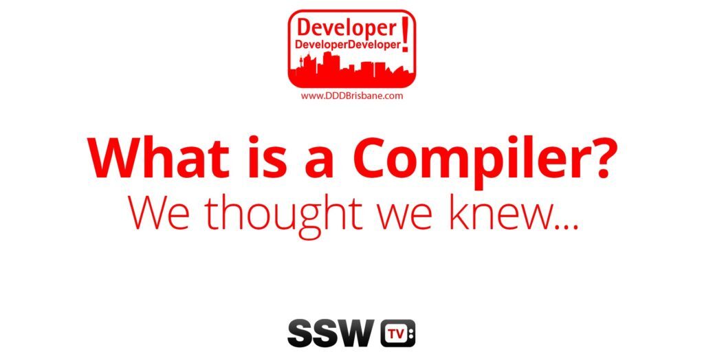 What is a compiler? We thought we knew… &#124; Mads Torgersen at DDD Brisbane 2015