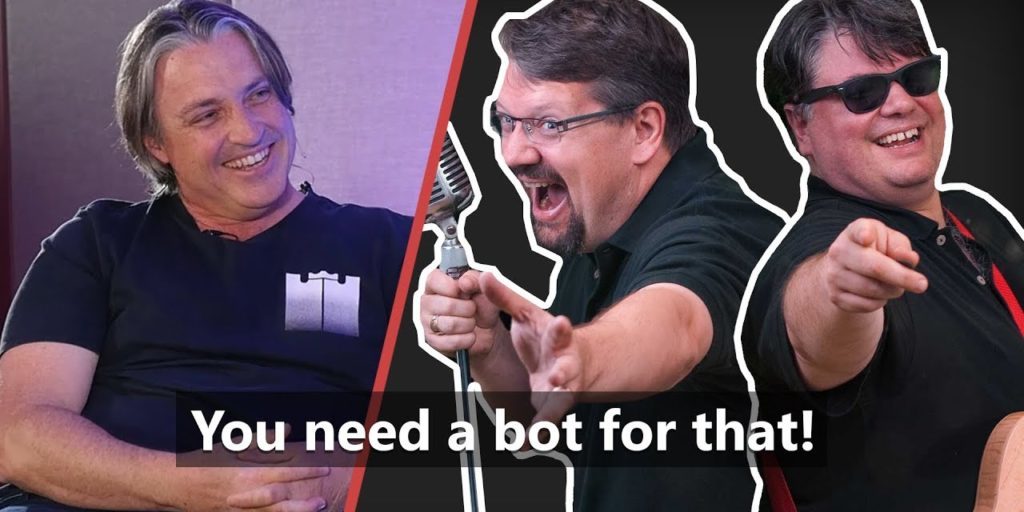 You need a bot for that! – Richard Campbell, Carl Franklin & Adam Stephenson on .NET Rocks! Live from NDC 2018 You need a bot for that! – Richard Campbell, Carl Franklin & Adam Stephenson on .NET Rocks! Live from NDC 2018